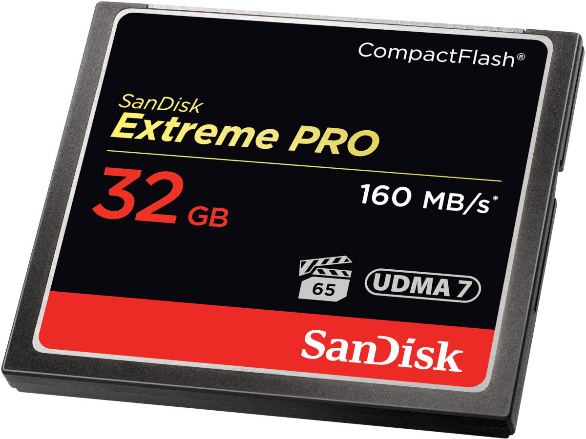 Karta pamieci SANDISK Compact Flash Extreme Pro 600X 32GB wysoka odpornosc