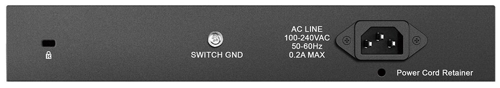 Switch D-LINK DGS-1016D  - Oszczędność emergii zmniejszone zużycie energii automatyczne dopasowanie napięcia