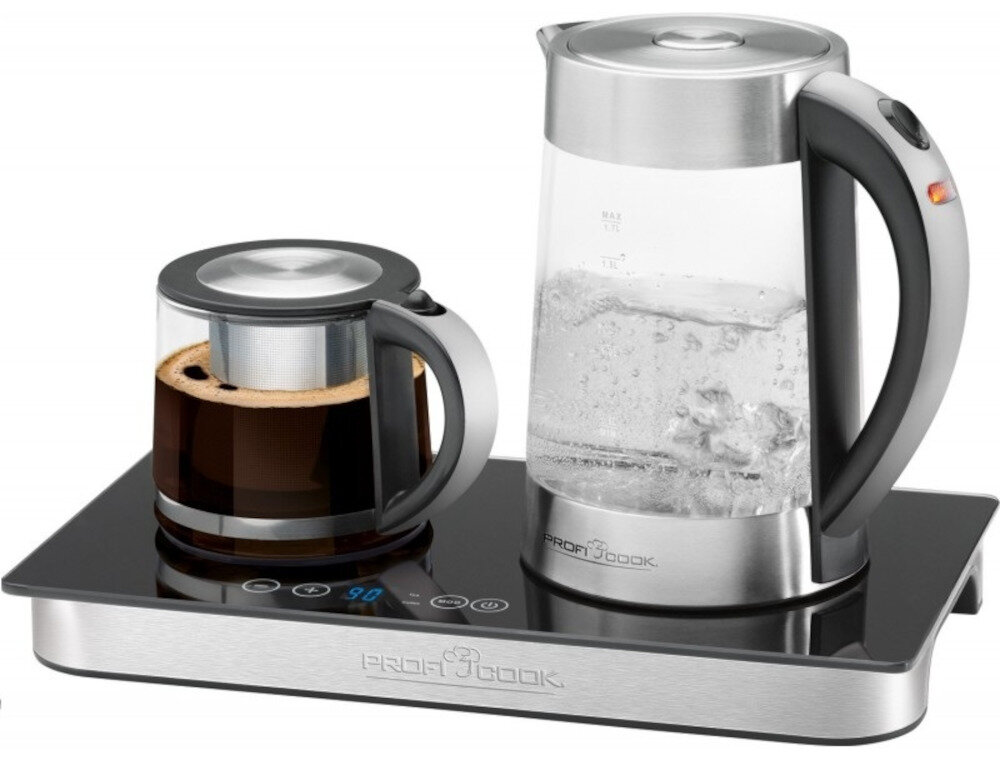 Zestaw do parzenia kawy i herbaty PROFI COOK PC-TKS 1056 moc 2200 W pojemnosc 1,7 l