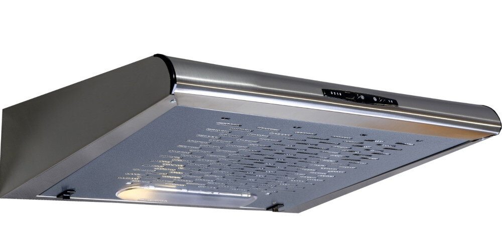 Okap VDB Plus Inox 50 oświetlenie energooszczędne