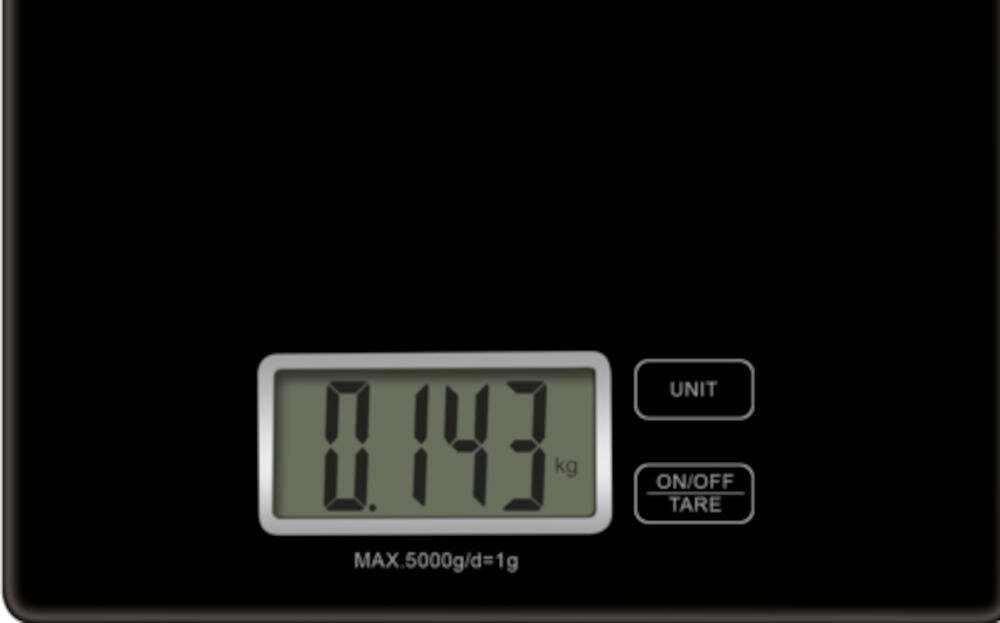 EMOS-TY3101 waga czytelny wyświetlacz lcd funkcja tarowanie waga wskaźnik słaba bateria kilogram gram uncja funt proste wygodne korzystanie