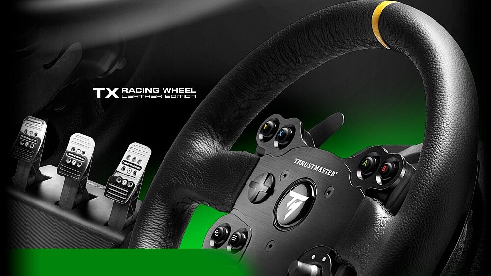 Kierownica THRUSTMASTER TX Leather Edition opis