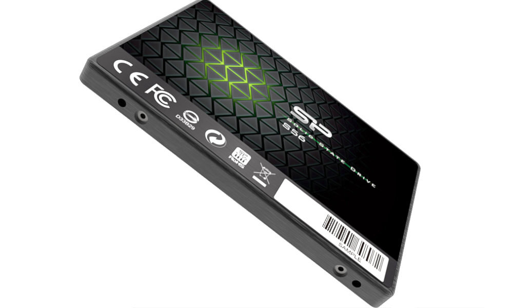 SILICON POWER Slim S56 240GB SSD bok