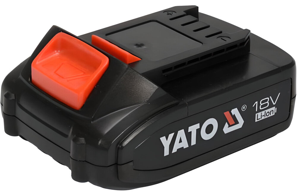 Zakrętarka YATO YT-82800 akumulator Li-Ion napięcie 18 V pojemnść 2,0 Ah maksymalna prędkość obrotowa do 3000 obr/mi częstotliwość udaru 0-3000 ud/min maksymalny moment obrotowy do 160 Nm