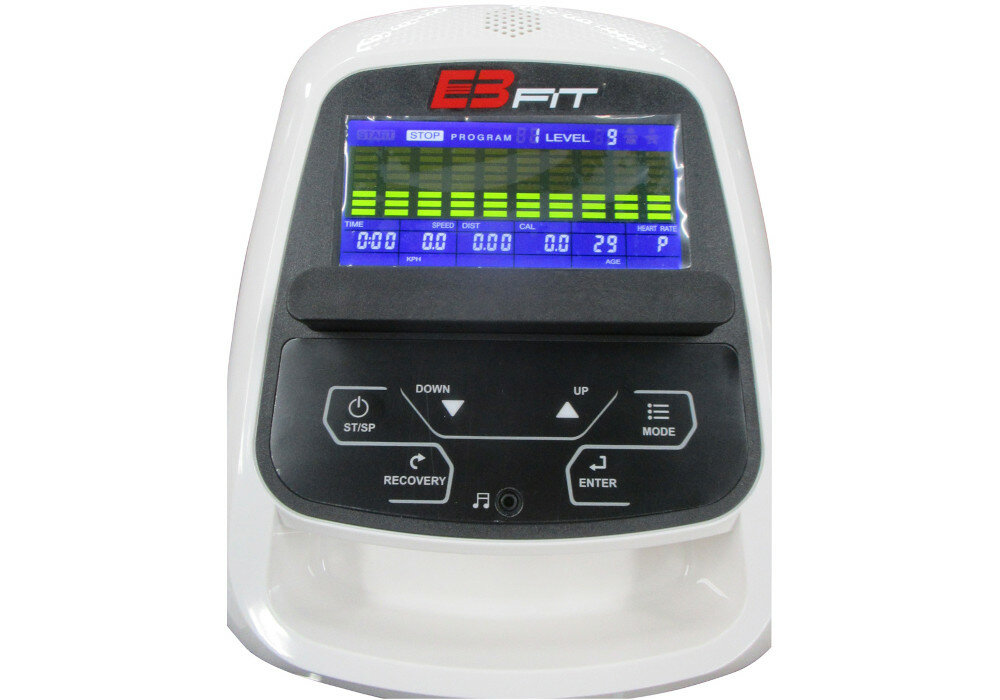 Orbitrek magnetyczny EB FIT E NW1000 Wielofunkcyjny wyświetlacz pomiar czasu dystans spalone kalorie