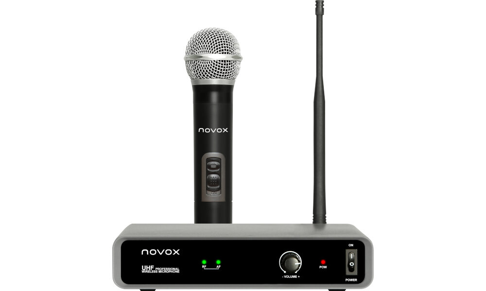 Zestaw z mikrofonem bezprzewodowym NOVOX Free H1 bezprzewodowe solidny wytrzymaly konstrukcja