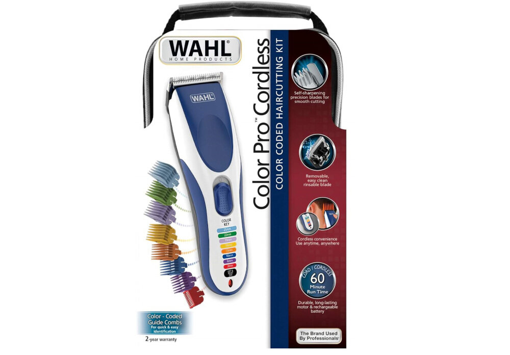 Strzyżarka WAHL Color Pro Cordless 9649-016 zakres zastosowań stylizacja fryzur