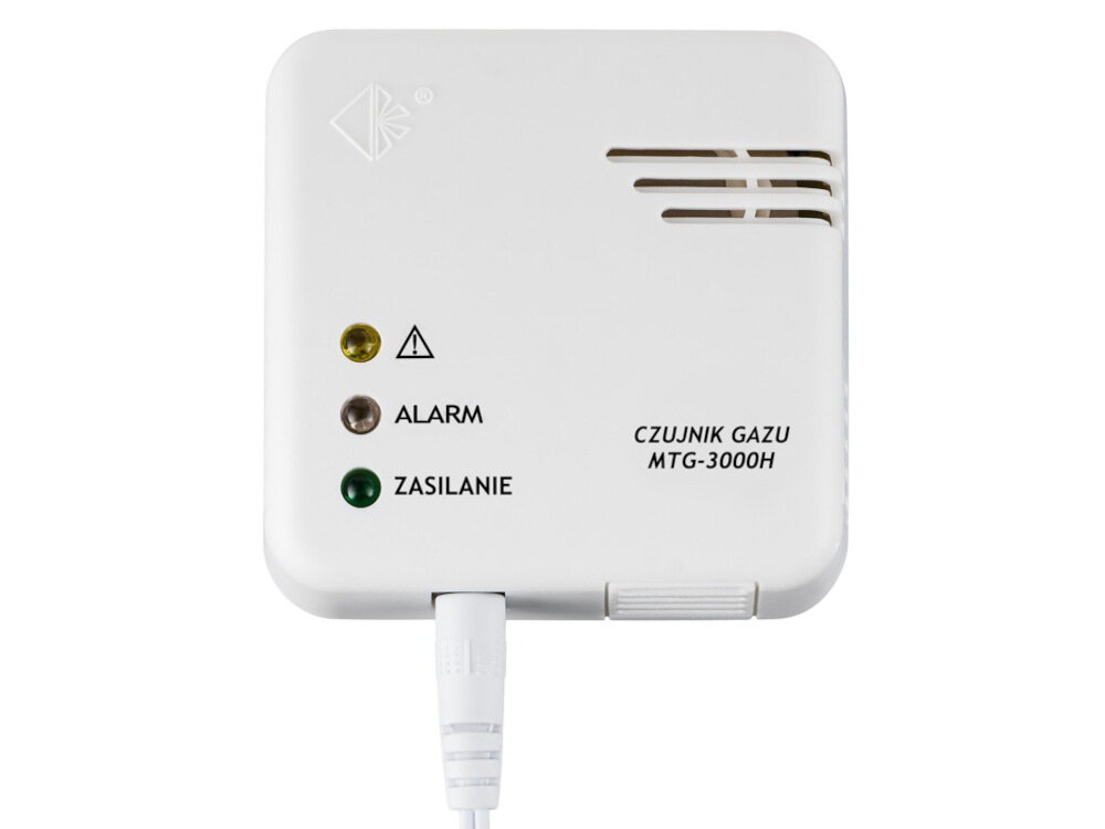 Czujnik gazu GARVAN MTG-3000H ukad auto-diagnostyczny monitoring sensora wewnetrznych obwodow zolta dioda LED