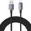 Kabel USB - Lightning USAMS SJ667USB01 2.4A 1.2 m Stalowy