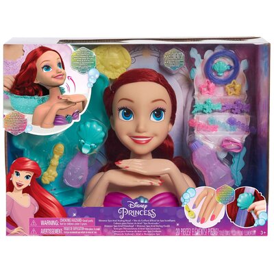 Фото - Лялька Just Play Lalka  Głowa do styllizacji Disney Princess Mała Syrenka Ariel 87 